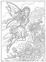 Fairies Dover Zentangle Colouring Colorir Pinte Doverpublications Chrysanthemum Unicornio Acessar Betwixt Colorindo Uitprinten Downloaden Folhas sketch template