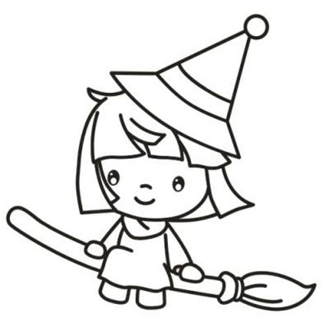 printable witch coloring pages  kids iom