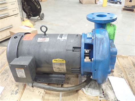 gould pump  baldor hp motor pump  btm industrial