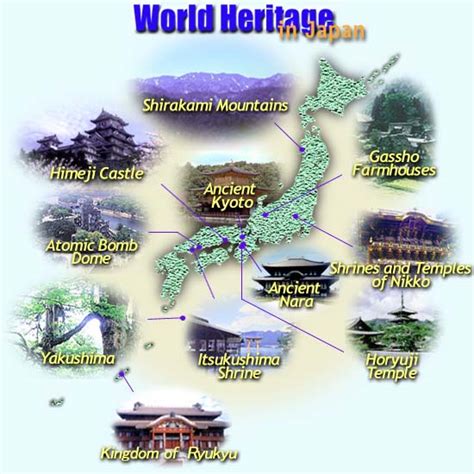 world heritage  japan