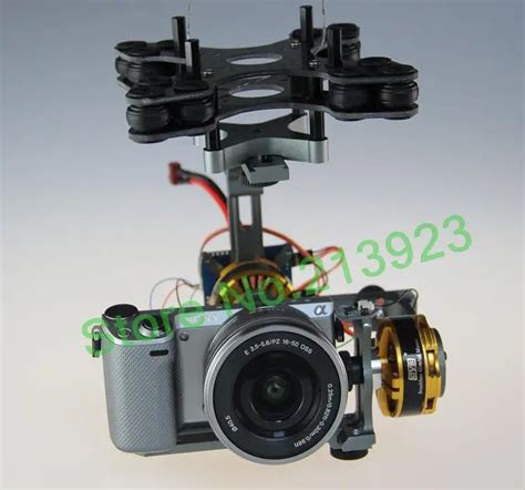 dys brushless  axis gimbal kit  brushless motor controller  sony nex ildc camera