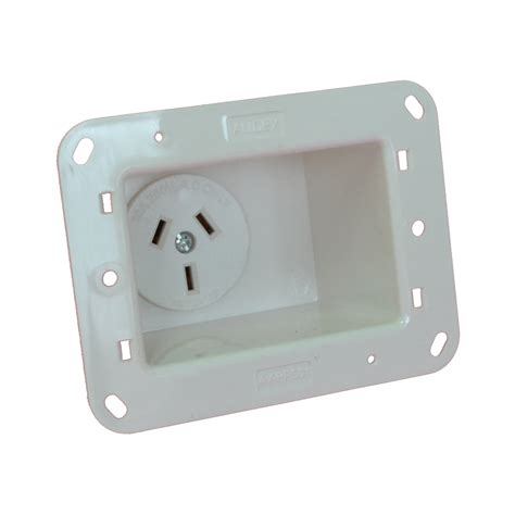 recessed single gpo recessed single appliance power outlet point