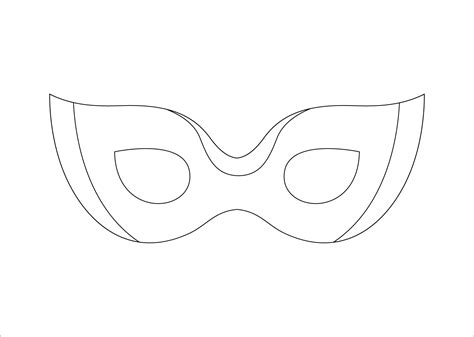 mask template printable