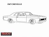 Chevelle 1967 C10 Clipground sketch template