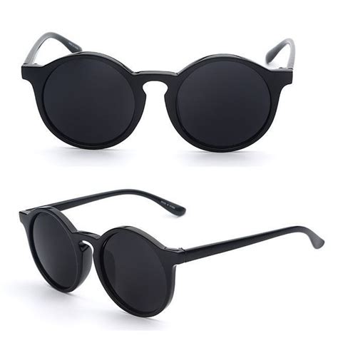 streetwear over size plastic frame round sunglasses rebelsmarket