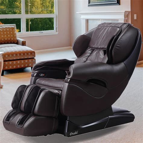 Titan Pro Series Brown Faux Leather Reclining Massage Chair Tp