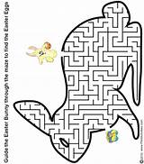 Doolhof Maze Labyrinthe Printable Mazes Puzzel Strani Konijn Labyrinth Labirint Labirinti Pasen Giochi Divers Paques Laberintos Printactivities Kaninchen Puzzels Puzzle sketch template