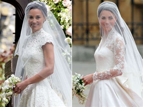 Pippa Middleton S Wedding Vs Kate S Royal Wedding