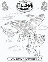 Avalor Skylar sketch template