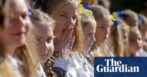 The First Day Of The New School Year In Ukraine In Pictures World