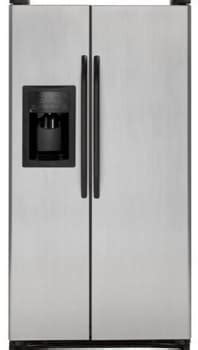 ge gsljgblb  cu ft side  side refrigerator  adjustable spill proof glass shelves