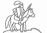 Ritter Pferd Malvorlage Malvorlagen Pferde Drachen Malen Seinem Schule Schwert Schleich Schenken Mond Pixel Burgen Hielt Schild sketch template