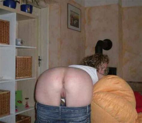 girl waiting bent over spanking