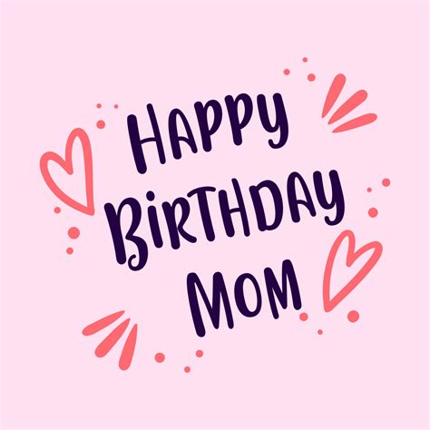 birthday card printable mom