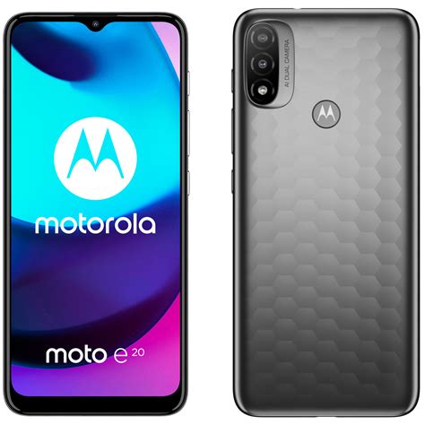 Motorola Smartphone Moto E20 Pantalla Hd Maxvision De 16 51 Cm 6 5