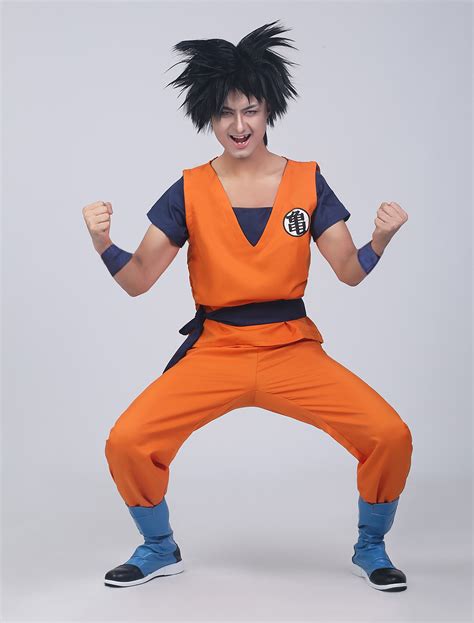 Halloween Disfraz Carnaval Dragon Ball Son Goku Halloween Disfraz De