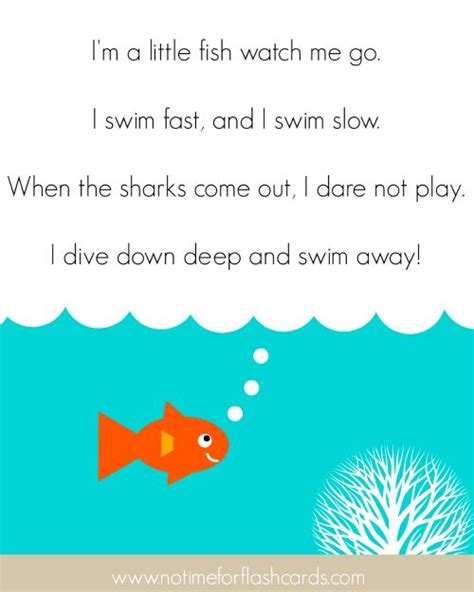 poems  fish preschool google search ocean theme preschool