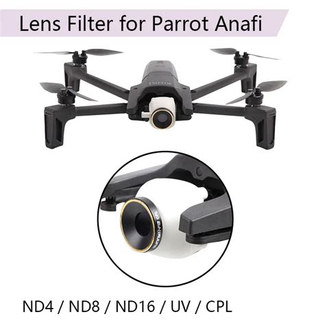 camera lens filter mcuv cpl    filter parrot anafi drone neutral density filter light