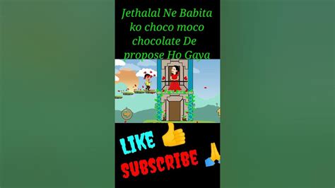 tmkoc  game babita choco moco chocolate dekhkar happy short ashu