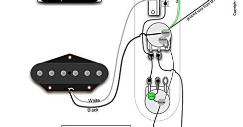 tele wiring diagram  single coil  neck humbucker   wiring option  problem