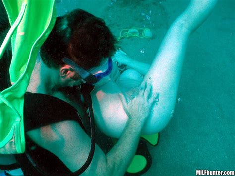[milf hunter] amazing underwater pics of hot milf getting fucked while scuba diving