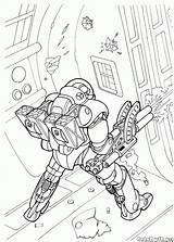 Coloring Futuristic Future Man Pages Military Spacesuit Boys Colorkid Designlooter Wars Drawings Soldiers Robot Soldier Army 72kb 1402 sketch template