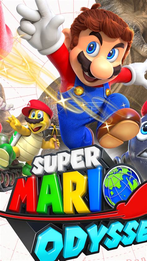 Wallpaper Super Mario Odyssey Poster E3 2017 5k Games 16112