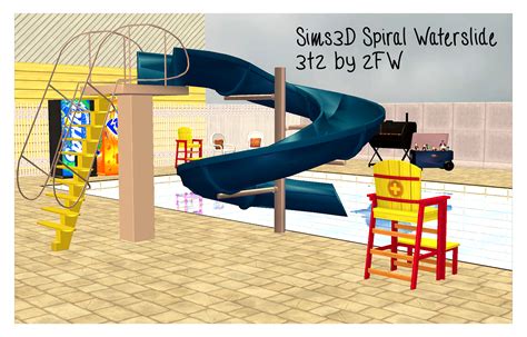 simsd spiral waterslide  advent day eleven  fingers whiskey