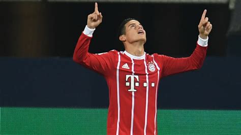 James Hits First Bundesliga Goal As Bayern Go Top The