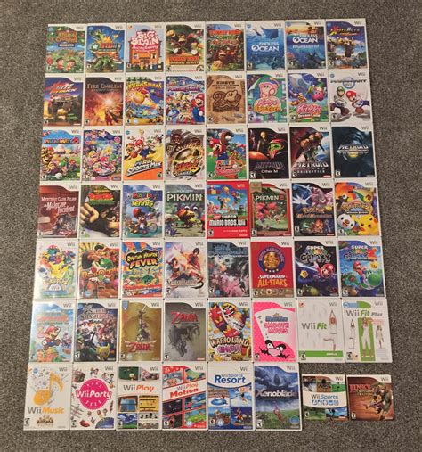 complete collection   physical wii game published  nintendo    rgamecollecting