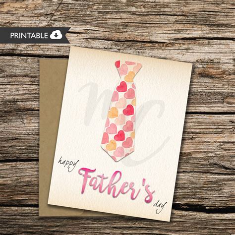 fathers day cards printable cute  dad  daughter pop