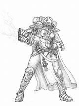 Warhammer 40k Warcraft Zeichnungen Colorier Wölfe Miniaturen Raum Wachsmalkunst Spiel Imageshack Img221 Fiction sketch template