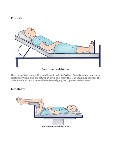 dorsal recumbent position  guide  patient positioning