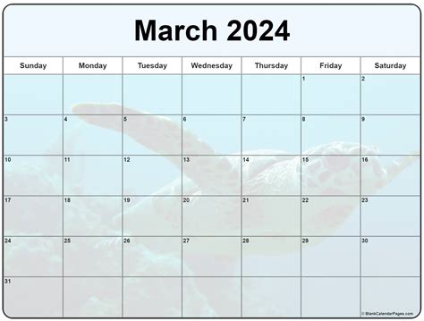 printable march  calendar  printable calendar