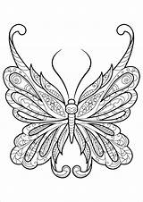 Adults Papillon Coloriage Fleur Colorat Papillons Insectes Jolis Fluturi Mandala Insect Planse Desenat Fensterbilder Bestcoloringpagesforkids sketch template