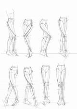 Legs Sketch Anime Cross Template Drawing Sitting Body Standing Pose Leg Draw Reference Fashion Figure Female Base Male Templates Face sketch template