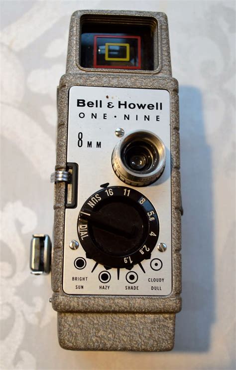 Vintage Bell And Howell One Nine 8mm Movie Camera
