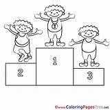 Coloring Sheets Olympics Sheet Title sketch template