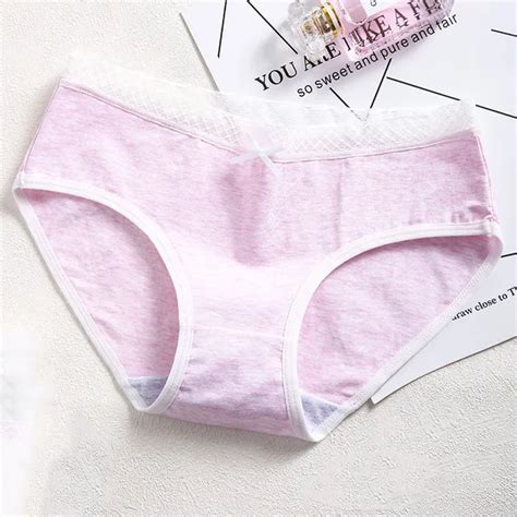 Langsha Women Panties Cute Bow Soft Cotton Underwear Comfort Seamless