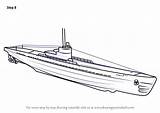 Boat Draw Drawing Boats Step Tutorials Drawingtutorials101 sketch template