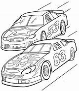 Coloring Race Car Pages Printable Kids Cars Racing Color Sheets Racecar Racecars Drawing Books sketch template