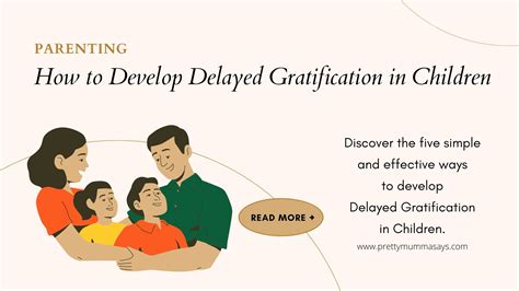 develop delayed gratification  children