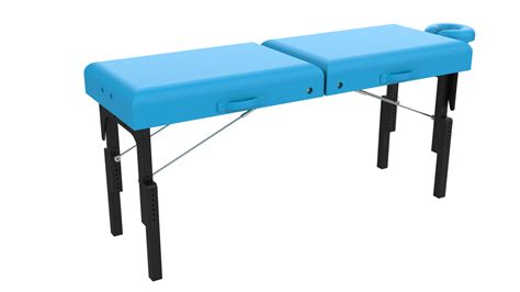 Massage Table Isolated On Background 3d Rendering Illustration