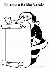 Babbo Weihnachtsmann Malvorlage Lettera Kerstman Stampare Ausdrucken Template Schulbilder Ausmalbild Gratis Shares Herunterladen Große Abbildung Vitainfamiglia sketch template