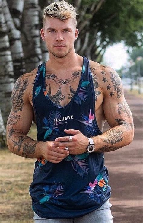 Pin By Tonya Ryans On Sexxxy And Tatted Mens Fashion