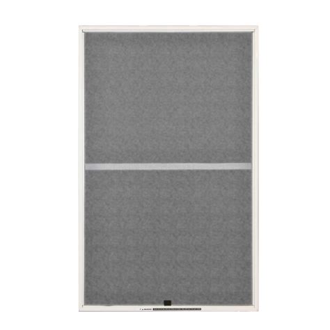 andersen        white aluminum insect screen    home depot