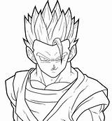 Gohan Goku Sketch Drawing Drawings Dragon Coloring Ball Mystic Son Pages Pencil Template Body Preview Paintingvalley Deviantart Vs sketch template