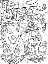 Coloring Pages Luau Hawaii Printable Color Kids Print Mycoloring Site Coloring2print sketch template