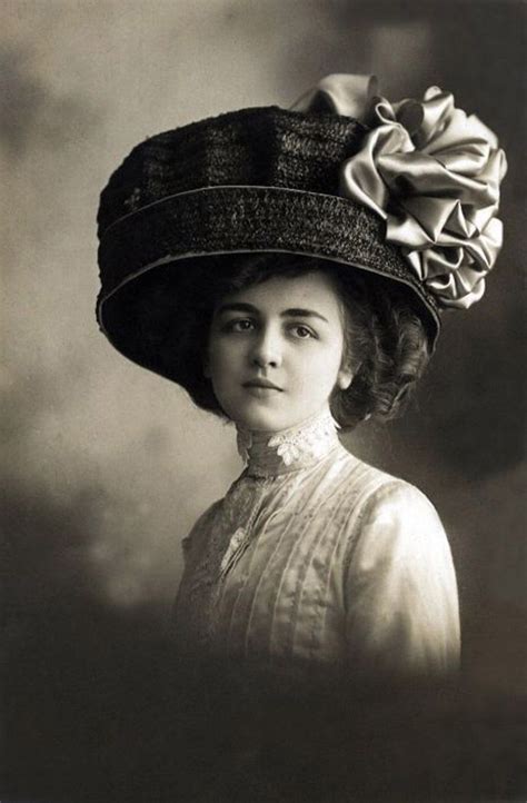 Jūgendstila Mode Hats Vintage Edwardian Hat Art Nouveau Fashion