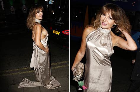 Lizzie Cundy Unleashes Assets In Major Wardrobe Malfunction Daily Star